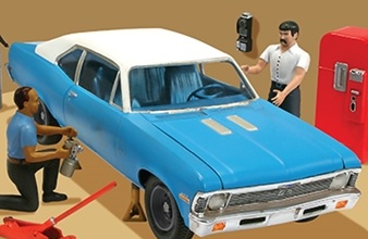 Model Car Garage and Accessories
